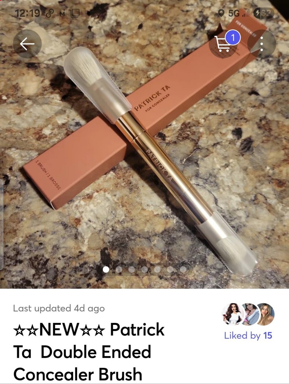 ☆NEW!☆ PATRICK TA~ Dual-Ended Concealer Brush★